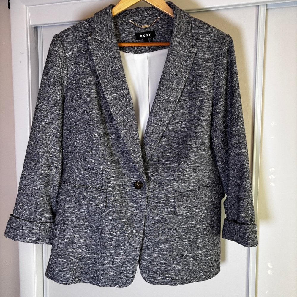 DKNY Women's Charcoal Blazer